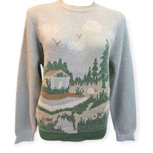 Christmas Crew Neck Sweater, Adult XS-2X , New